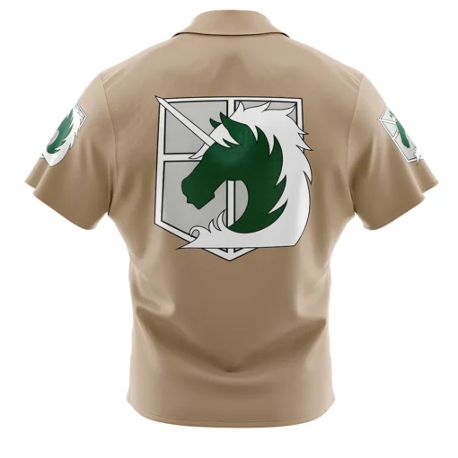 Chemise hawaïenne Police militaire L’Attaque des Titans – Image 2