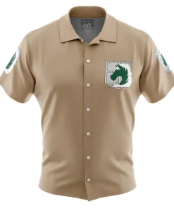 Chemise hawaïenne Police militaire L’Attaque des Titans