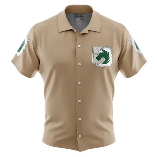 Chemise hawaïenne Police militaire L’Attaque des Titans