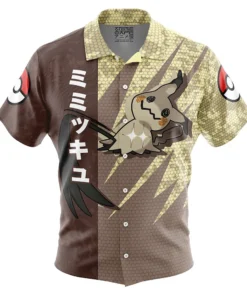 Chemise hawaïenne Attaque Mimantis Pokémon