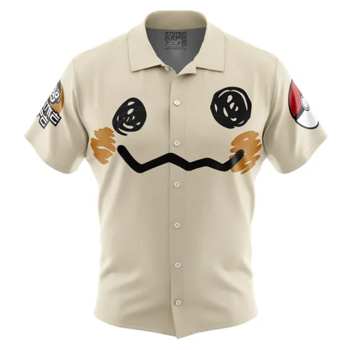 Chemise hawaïenne Motif Mimantis Pokémon