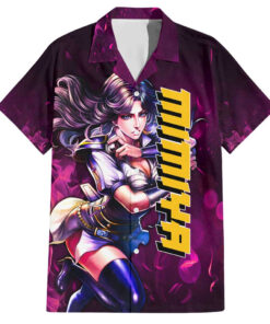 Chemise hawaïenne Mimiya Fist Of The North Star Manga Mix