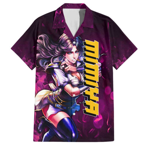 Chemise hawaïenne Mimiya Fist Of The North Star Manga Mix