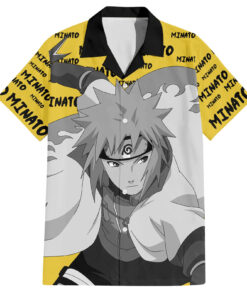 Chemise hawaïenne Minato Namikaze style manga