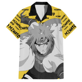 Chemise hawaïenne Minato Namikaze style manga