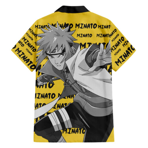 Chemise hawaïenne Minato Namikaze style manga – Image 2