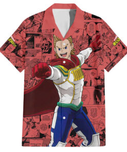 Chemise hawaïenne Mirio Togata My Hero Academia Manga Mix