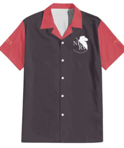 Chemise hawaïenne Misato Katsuragi Neon Genesis Evangelion Anime