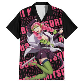Chemise hawaïenne Mitsuri Kanroji Demon Slayer Anime