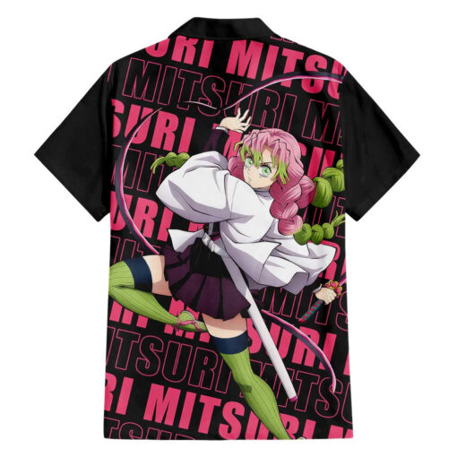 Chemise hawaïenne Mitsuri Kanroji Demon Slayer Anime – Image 2