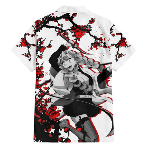 Chemise hawaïenne Mitsuri Kanroji Demon Slayer Japon – Image 2