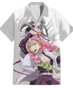 Chemise hawaïenne Mitsuri Kanroji classique Demon Slayer