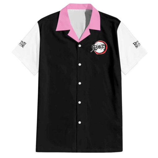 Chemise hawaïenne Mitsuri Kanroji Kimetsu no Yaiba Anime