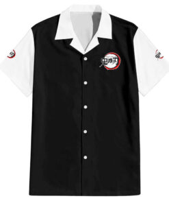 Chemise hawaïenne Mitsuri Kanroji V2 Demon Slayer Anime