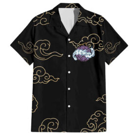 Chemise hawaïenne Monkey D. Luffy Gear 5ème V4 One Piece Anime