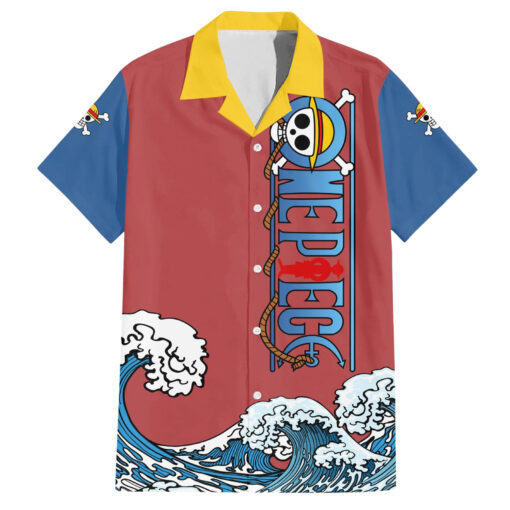 Chemise hawaïenne Monkey D. Luffy One Piece Gear 5 éveil