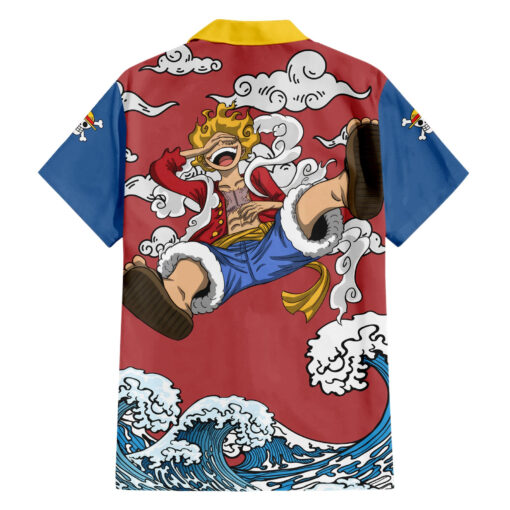 Chemise hawaïenne Monkey D. Luffy One Piece Gear 5 éveil – Image 2