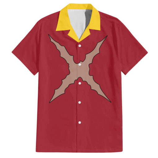 Chemise hawaïenne Morgana Persona Anime Mix Polygon Cyber