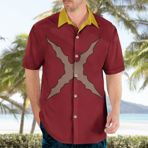 Chemise hawaïenne Morgana Persona Anime Mix Polygon Cyber – Image 3