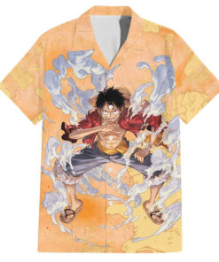 Chemise hawaïenne Monkey D. Luffy One Piece Anime