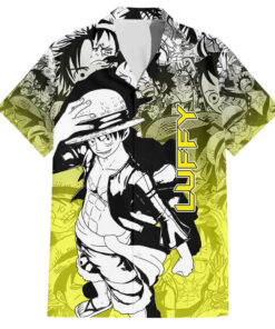 Chemise hawaïenne Monkey D. Luffy One Piece Manga
