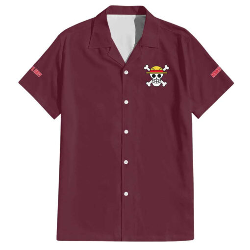 Chemise hawaïenne Monkey D. Luffy V3 One Piece Anime