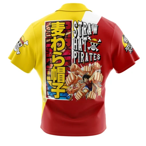 Chemise hawaïenne Monkey D. Luffy One Piece – Image 2