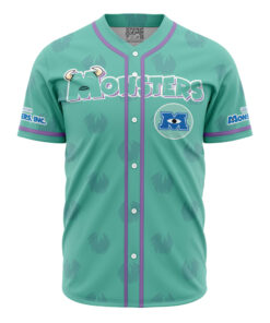Maillot de baseball Sulli Monstres et Cie V2 Disney
