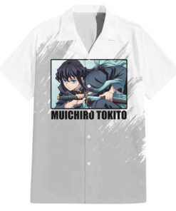 Chemise hawaïenne MSBY Kiyoomi Sakusa numéro 15 Anime