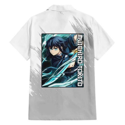 Chemise hawaïenne MSBY Kiyoomi Sakusa numéro 15 Anime – Image 2