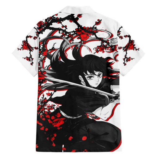 Chemise hawaïenne Muichiro Tokito Demon Slayer Classique – Image 2