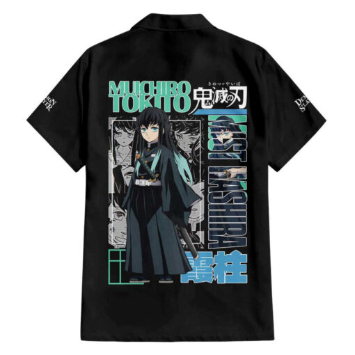 Chemise hawaïenne Muichiro Tokito Style Japonais – Image 2
