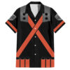 Chemise hawaïenne Musketeer Katsuki Bakugo Anime