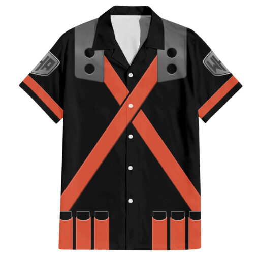 Chemise hawaïenne Musketeer Katsuki Bakugo Anime
