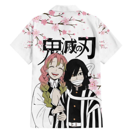 Chemise hawaïenne Muichiro Tokito V2 Demon Slayer Anime – Image 2