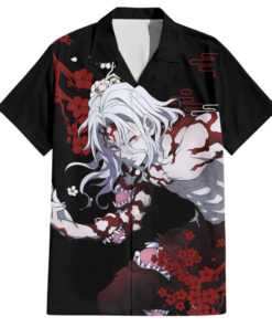 Chemise hawaïenne Muzan Kibutsuji Demon Slayer Anime