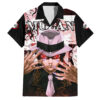 Chemise hawaïenne Muzan Kibutsuji Demon Slayer Japon Anime