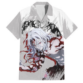 Chemise hawaïenne Muzan Kibutsuji Demon Slayer Anime Classique