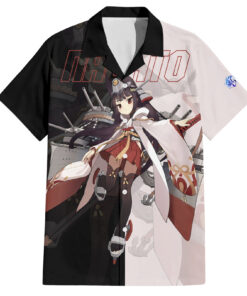 Chemise hawaïenne Nagato Azur Lane Anime Jeu