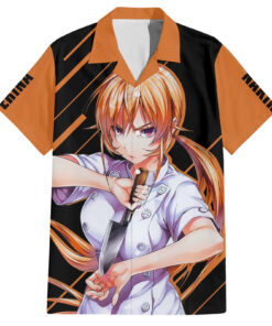 Chemise hawaïenne Nakiri Erina Shokugeki no Soma Anime