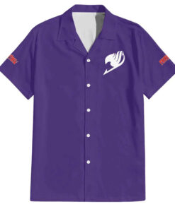Chemise hawaïenne Nalu Fairy Tail Anime
