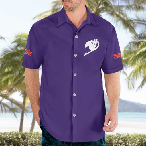 Chemise hawaïenne Nalu Fairy Tail Anime – Image 3