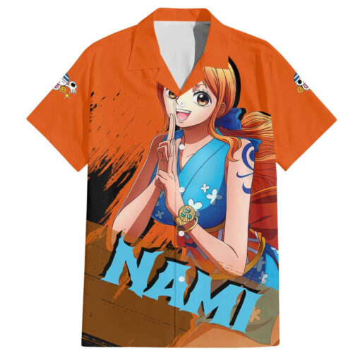 Chemise hawaïenne Nami One Piece Anime