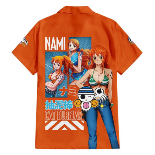 Chemise hawaïenne Nami V2 One Piece Anime – Image 2