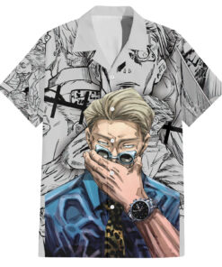 Chemise hawaïenne Nanami Kento Jujutsu Kaisen