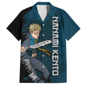 Chemise hawaïenne Nanami Kento Jujutsu Kaisen Anime Manga Mix