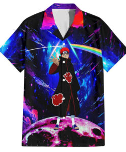 Chemise hawaïenne Naruto Akatsuki Pain Astral Led Trippy
