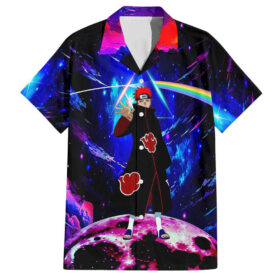 Chemise hawaïenne Naruto Akatsuki Pain Astral Led Trippy