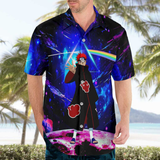 Chemise hawaïenne Naruto Akatsuki Pain Astral Led Trippy – Image 3