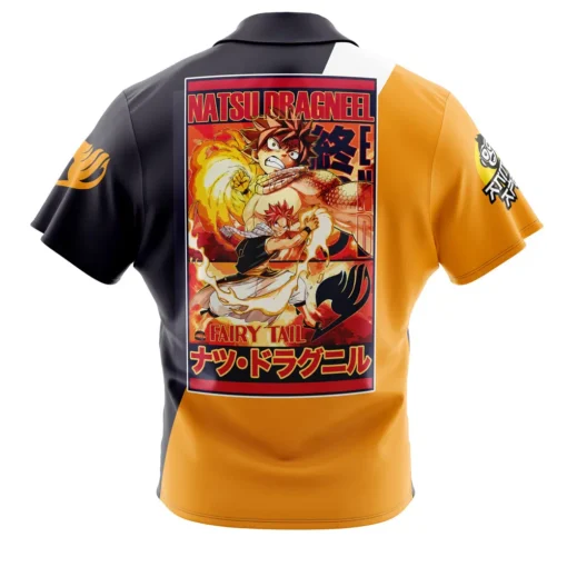 Chemise hawaïenne Natsu Dragnir Fairy Tail – Image 2